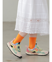 くるくるベタショートソックス