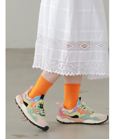 くるくるベタショートソックス