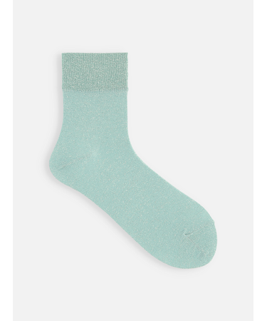 【定番】ラメゴム長ショートソックス