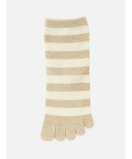 五本指ボーダーソックス