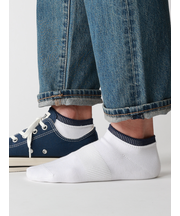 【Tabio MEN】定番/サポート入り2枚重ねスニーカー丈ソックス(25.0~27.0cm)