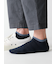 【Tabio MEN】定番/サポート入り2枚重ねスニーカー丈ソックス(25.0～27.0cm)