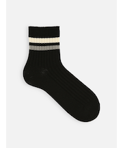 【Tabio MEN】2色ラインショートソックス