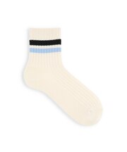 【Tabio MEN】2色ラインショートソックス