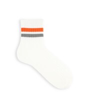 【Tabio MEN】2色ラインショートソックス