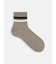 【Tabio MEN】2色ラインショートソックス