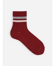 【Tabio MEN】2色ラインショートソックス