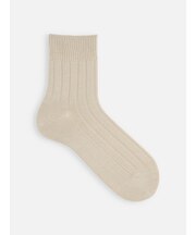 【Tabio MEN】ベーシック太リブショートソックス