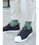 【Tabio MEN】ベーシック太リブショートソックス