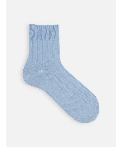 【Tabio MEN】ベーシック太リブショートソックス