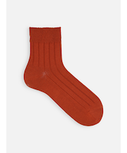 【Tabio MEN】ベーシック太リブショートソックス