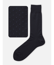 【Tabio MEN】綿ピンドット柄ソックス