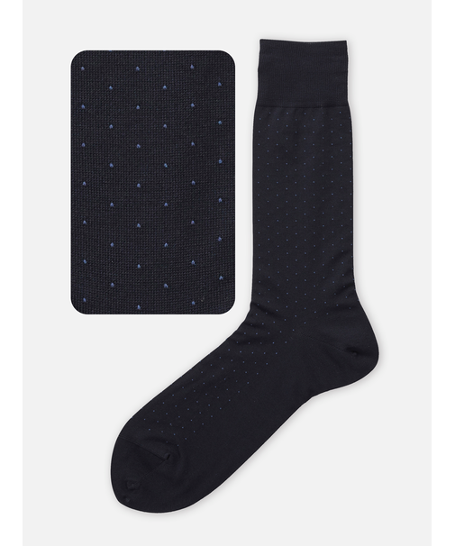 【Tabio MEN】綿ピンドット柄ソックス