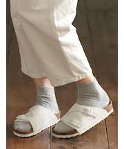 2×2リブショートソックス