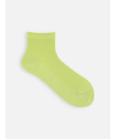 2×2リブショートソックス