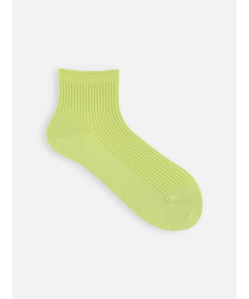 2×2リブショートソックス