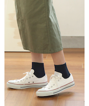 2×2リブショートソックス