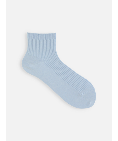 2×2リブショートソックス