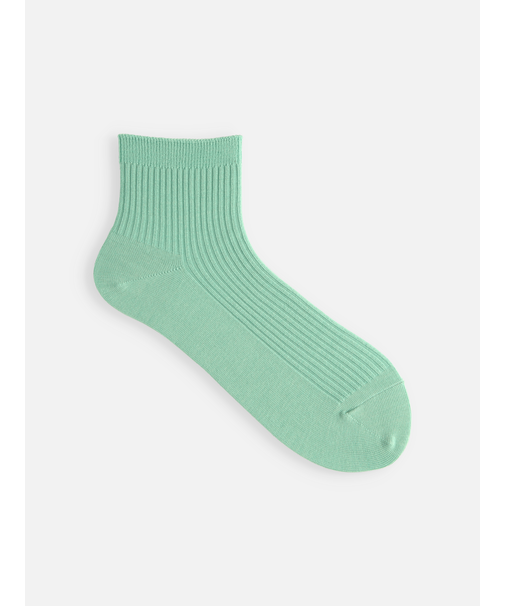 2×2リブショートソックス