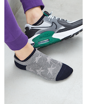 【Tabio MEN】星柄リンクススニーカー丈ソックス