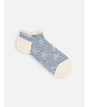 【Tabio MEN】星柄リンクススニーカー丈ソックス