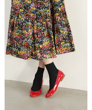 【定番】ゴム長無地ショートソックス