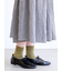 【定番】ゴム長無地ショートソックス