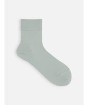 【定番】ゴム長無地ショートソックス