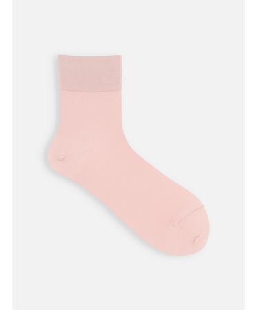 【定番】ゴム長無地ショートソックス