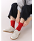 【定番】ゴム長無地ショートソックス
