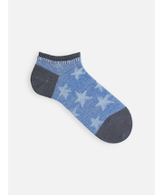 【Tabio MEN】星柄リンクススニーカー丈ソックス(27.0～29.0cm)