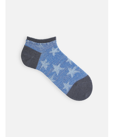 【Tabio MEN】星柄リンクススニーカー丈ソックス(27.0～29.0cm)