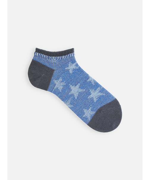 【Tabio MEN】星柄リンクススニーカー丈ソックス(27.0～29.0cm)