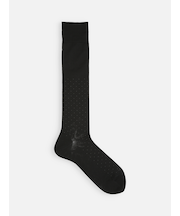 【Tabio MEN】連続シルケットピンドットロングホーズ(23.0～25.0cm)