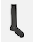 【Tabio MEN】連続シルケットピンドットロングホーズ(23.0～25.0cm)