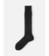 【Tabio MEN】連続シルケットチェックロングホーズ(23.0～25.0cm)
