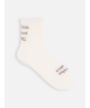 メッセージロゴショートソックス