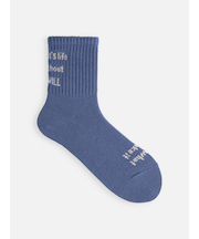 メッセージロゴショートソックス