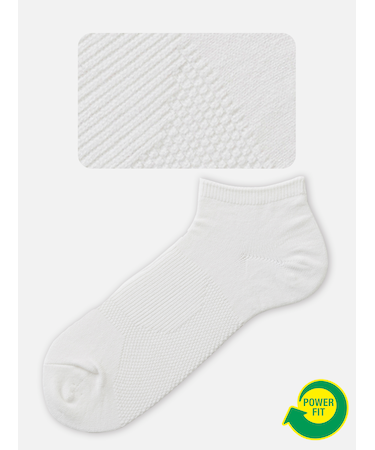 【Tabio MEN】【定番】パワーフィットスニーカー丈ソックス