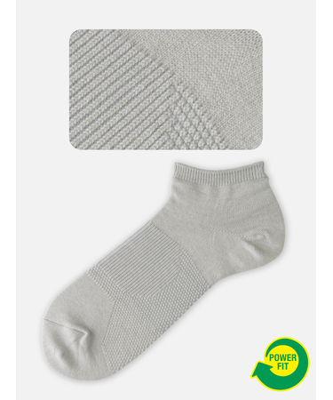 【Tabio MEN】【定番】パワーフィットスニーカー丈ソックス