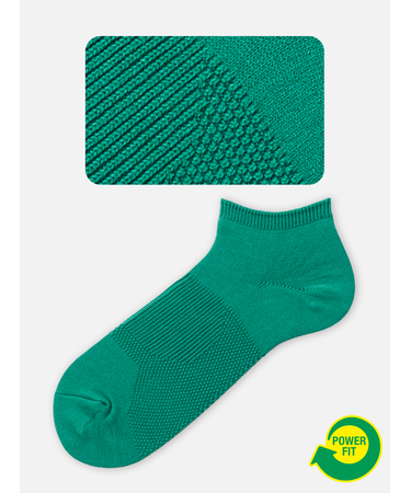 【Tabio MEN】【定番】パワーフィットスニーカー丈ソックス