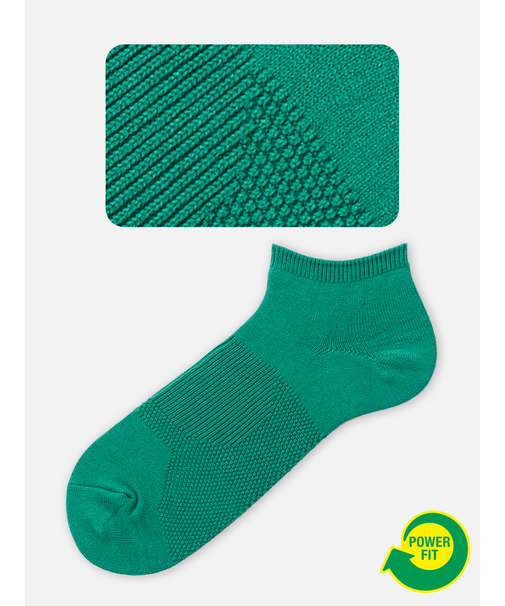 【Tabio MEN】【定番】パワーフィットスニーカー丈ソックス