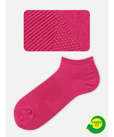 【Tabio MEN】【定番】パワーフィットスニーカー丈ソックス