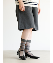 ストッキング感覚で履ける靴下