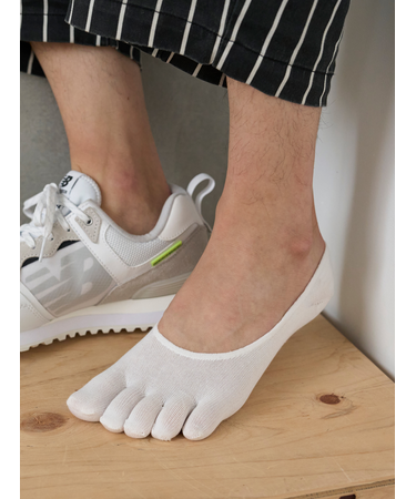 【Tabio MEN】デオドラント五本指カバーソックス