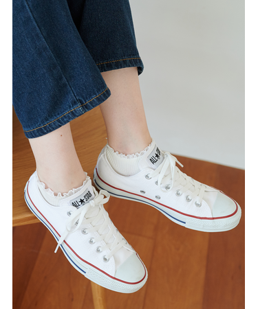 レース付スニーカー用ソックス