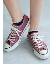 レース付スニーカー用ソックス