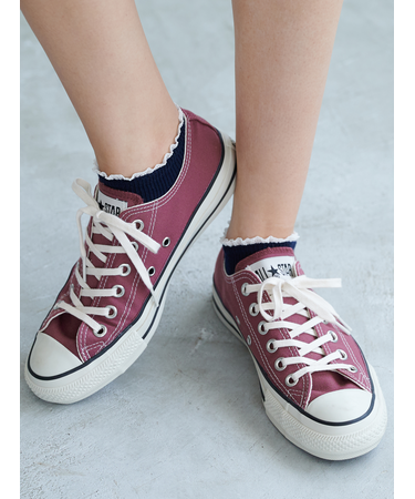 レース付スニーカー用ソックス