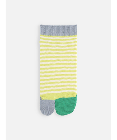 足袋ボーダーショートソックス