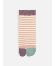 足袋ボーダーショートソックス